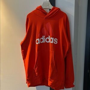 Adidas Men's Bold Orange Hoodie